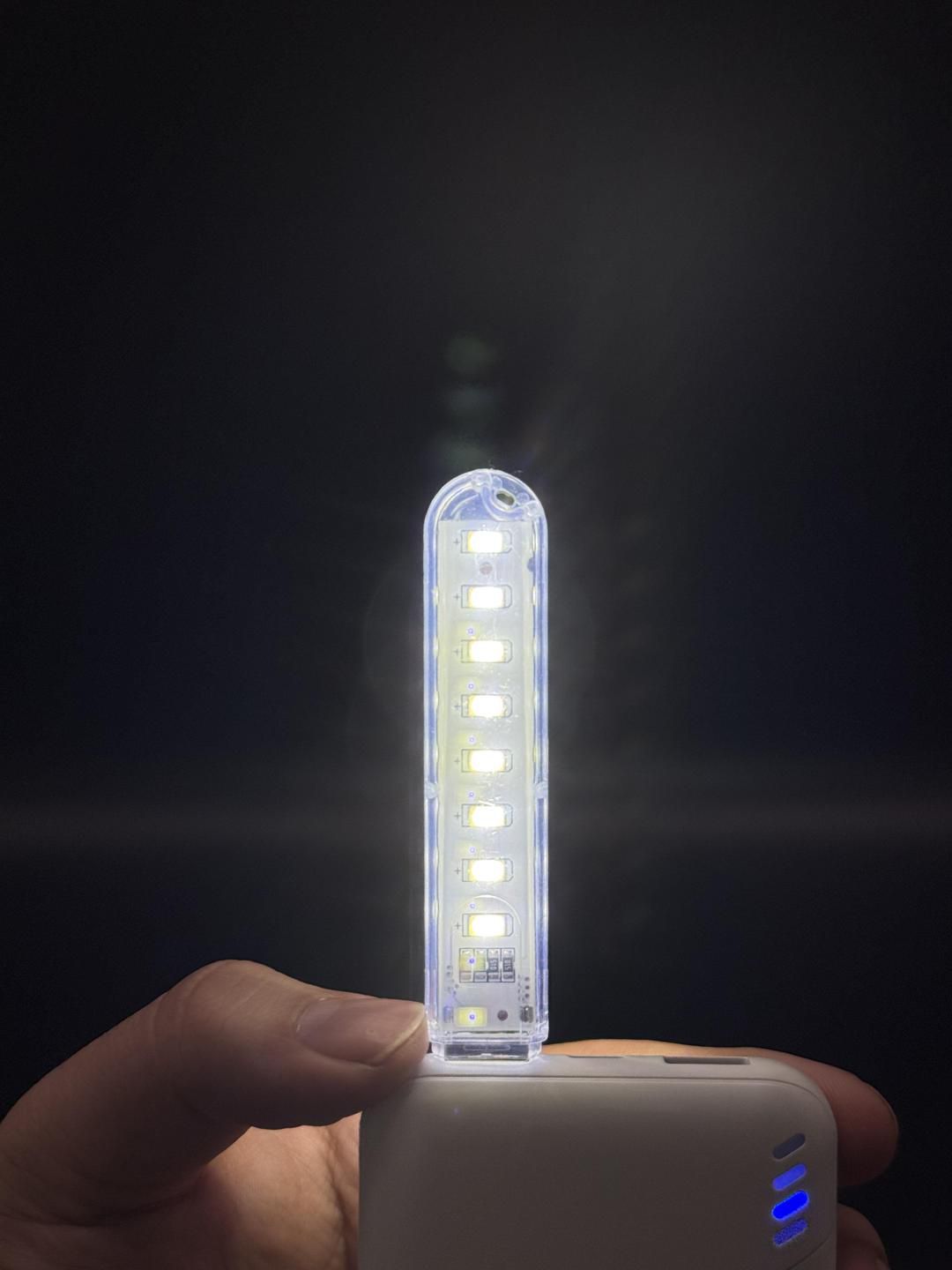 Mini USB LED Light Strip – Portable Plug-In Night Light for Power Bank & Laptop