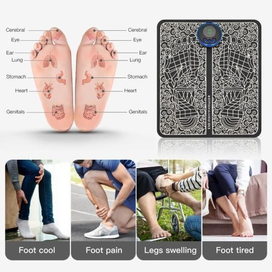 EMS Foot Massage Mat Electrical Muscle Stimulation Foot Massager